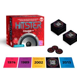 JEU HITSTER EXTENSION 100% FRANCO -ROUGE FM ***EMBARGO 10 DÉCEMBRE 2025***